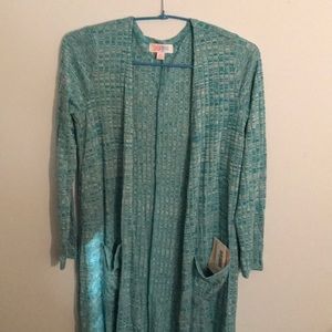 Lularoe Sarah long duster size XS NWT